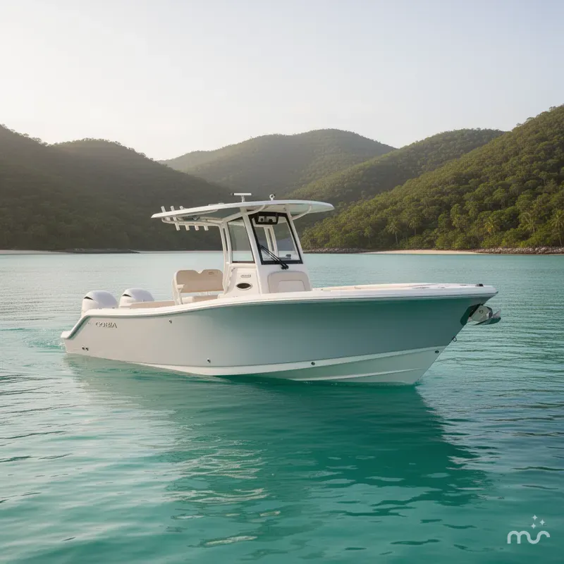 Slide: The Image of Cobia 245 Center Console 2026 - 2
