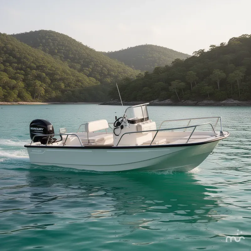 Slide: The Image of Boston Whaler 150 Montauk 2026 - 2