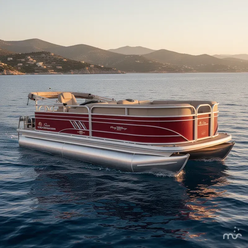The Image of Sun Tracker Party Barge 20 DLX 2023 - 0
