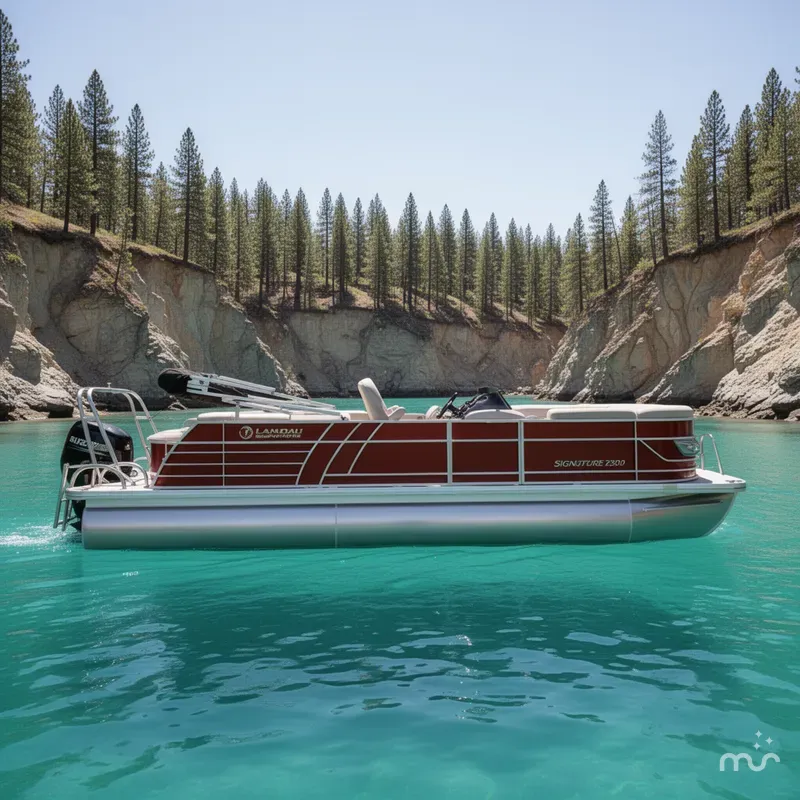 Slide: The Image of Landau Signature 2300 Rear Lounge Tri-Log 2023 - 2