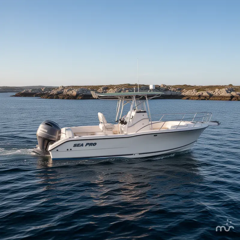 Slide: The Image of Sea Pro 255 Center Console 2001 - 1