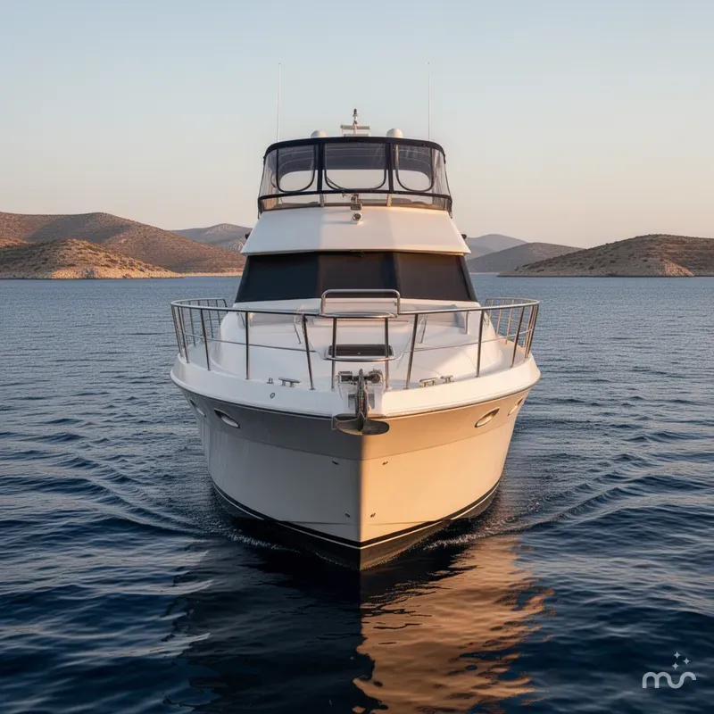 Slide: The Image of Bayliner 4788 Pilot House Motoryacht 1999 - 1