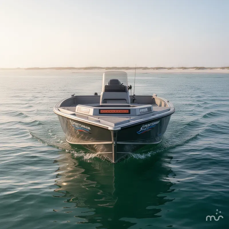 Slide: The Image of Edge Boats Sportsman 553DB 2026 - 1