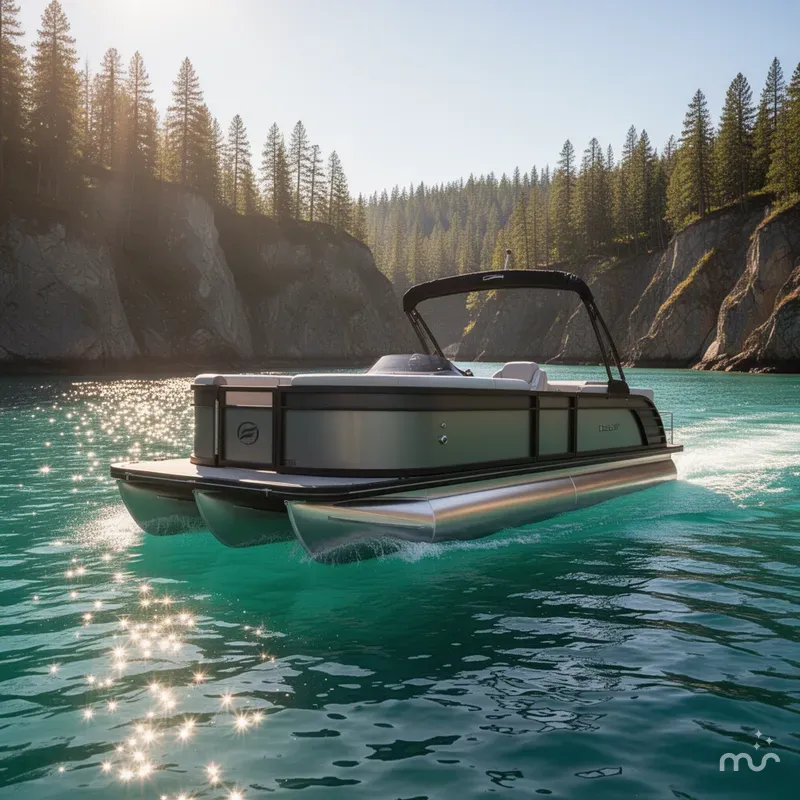 Slide: The Image of Flagship D25CU XT Tritoon 2025 - 2