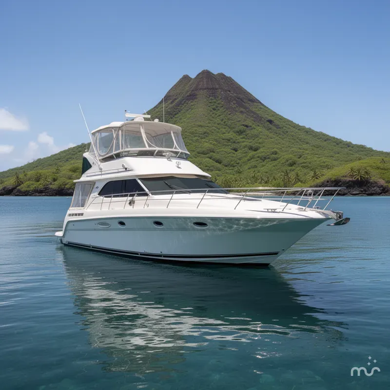 Slide: The Image of Sea Ray 420 Aft Cabin 1999 - 2