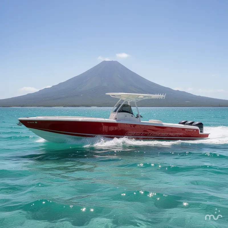 Slide: The Image of Concept Boats 32' Open Deck 2018 - 4