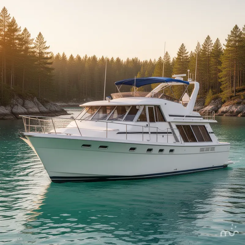 Slide: The Image of Bayliner 4518 Motoryacht 1988 - 2