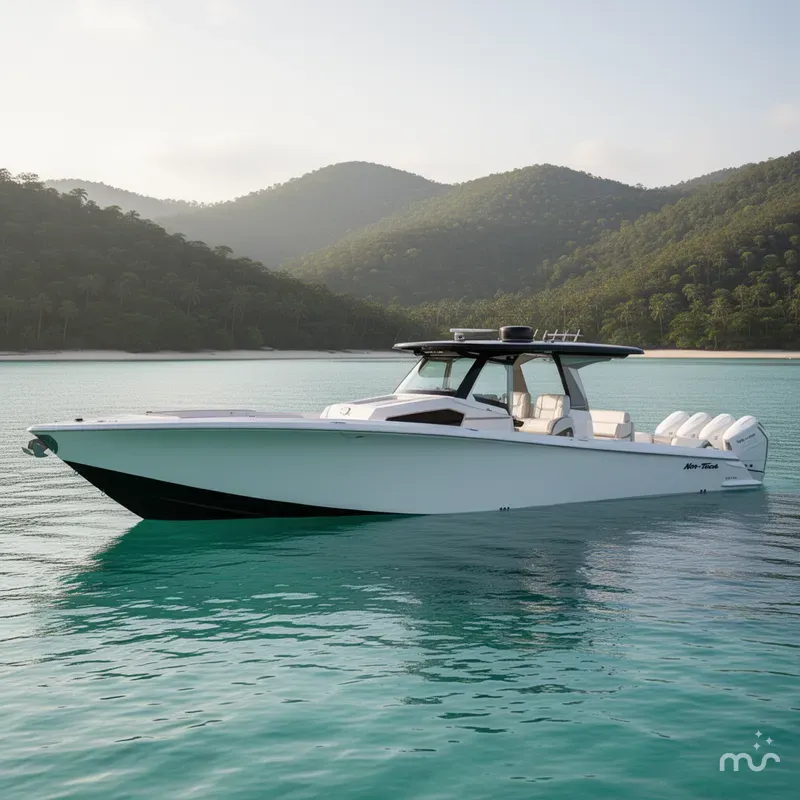 Slide: The Image of Nor-Tech 450 Sport Center Console 2025 - 2