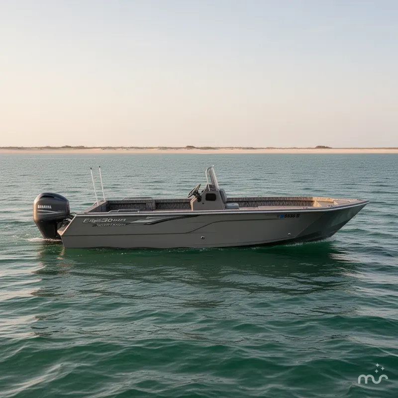 Slide: The Image of Edge Boats Sportsman 553DB 2026 - 2