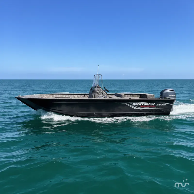 Slide: The Image of Edge Boats Sportsman 553DB 2026 - 2