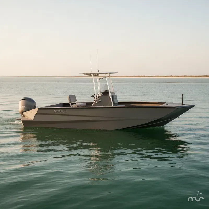 Slide: The Image of Edge Boats Sportsman 553DB 2026 - 2