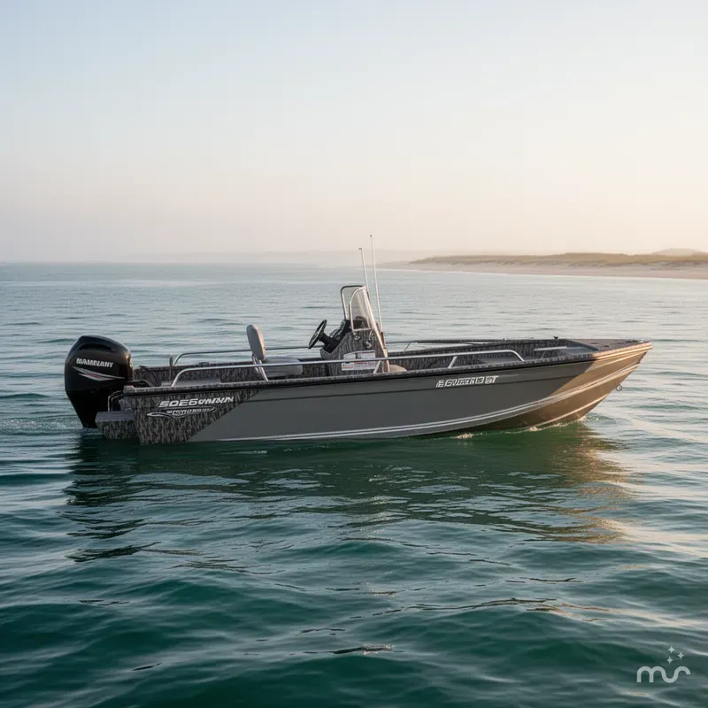 Slide: The Image of Edge Boats Sportsman 553DB 2026 - 2