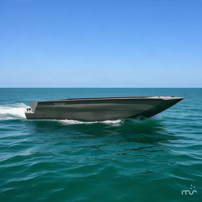 Slide: The Image of Edge Boats Sportsman 553DB 2026 - 2
