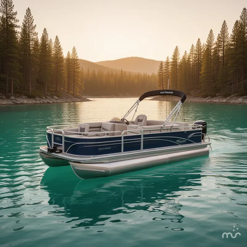 The Image of Sun Tracker Fishin' Barge 20 DLX 2026 - 0