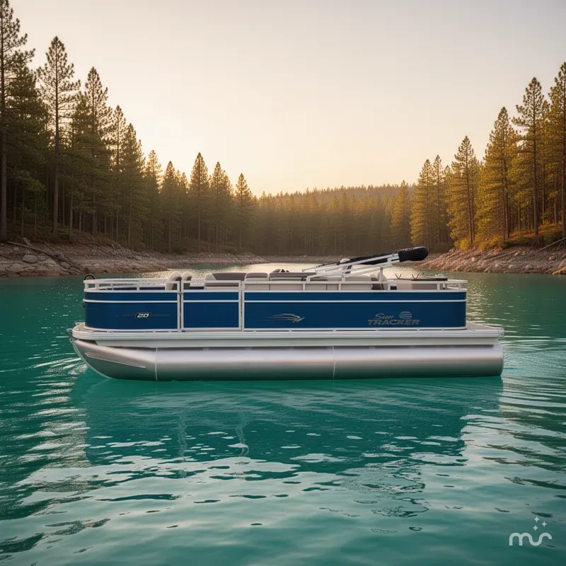 Slide: The Image of Sun Tracker Fishin' Barge 20 DLX 2026 - 2