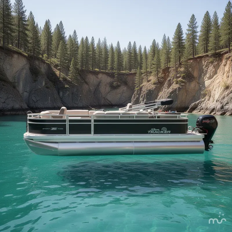 Slide: The Image of Sun Tracker SportFish 20 DLX 2026 - 2