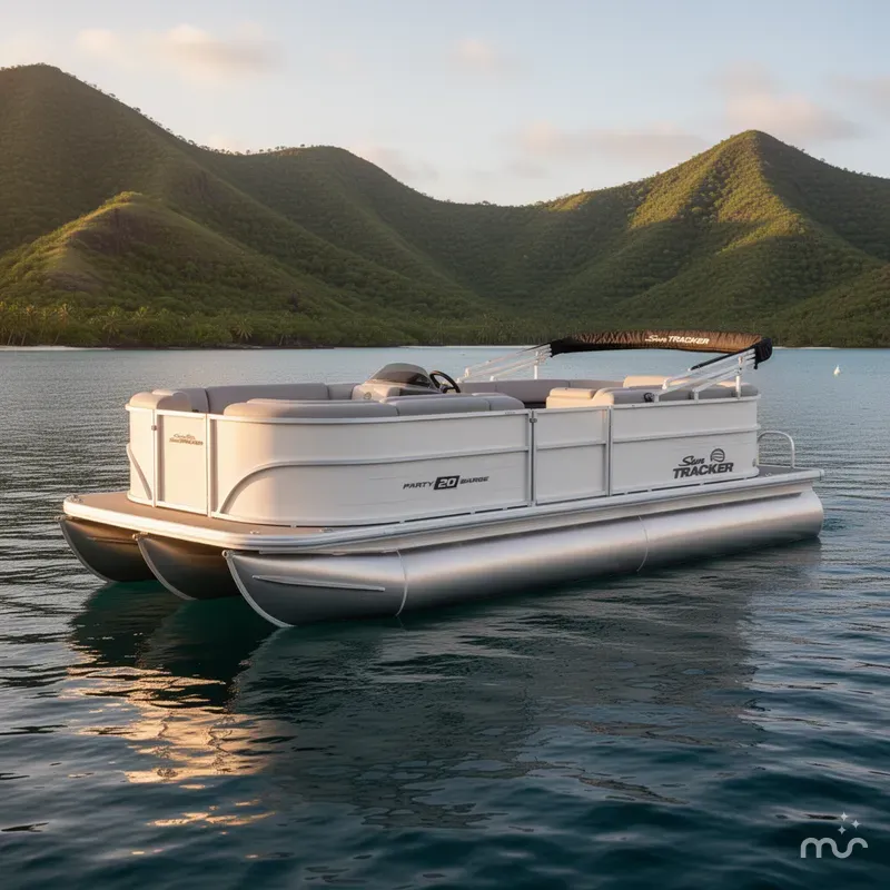 The Image of Sun Tracker Party Barge 20 DLX 2026 - 0