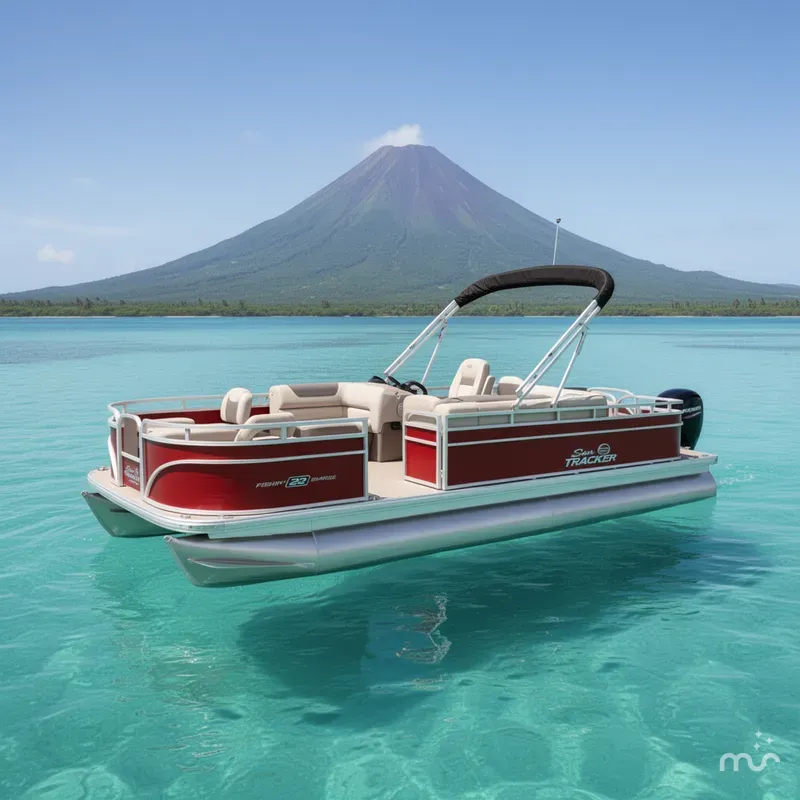The Image of Sun Tracker Fishin' Barge 22 DLX 2026 - 0