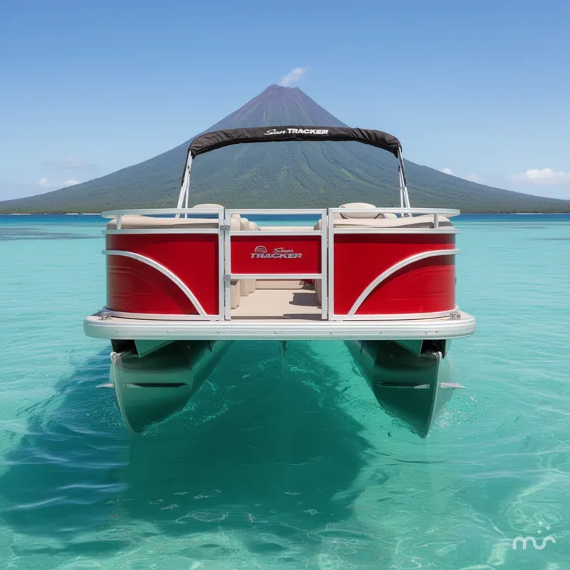 Slide: The Image of Sun Tracker Fishin' Barge 22 DLX 2026 - 1