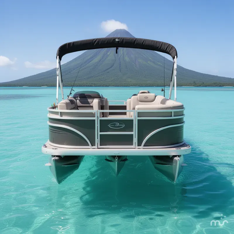 Slide: The Image of Sun Tracker Fishin' Barge 22 DLX 2026 - 3