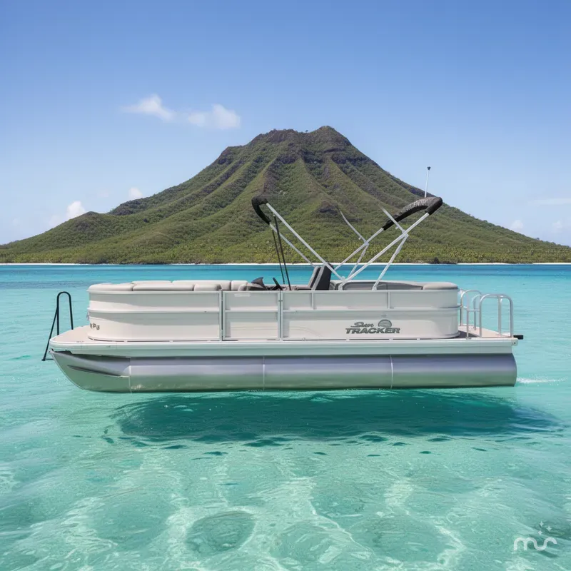 Slide: The Image of Sun Tracker Party Barge 22 XP3 2026 - 2