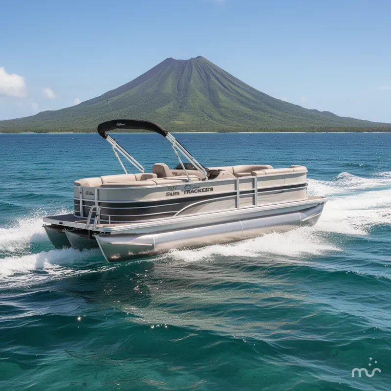 Slide: The Image of Sun Tracker Party Barge 22 XP3 2026 - 4