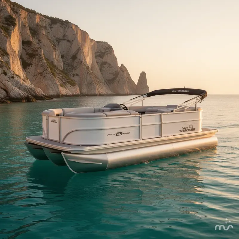 The Image of Sun Tracker Party Barge 20 DLX 2026 - 0