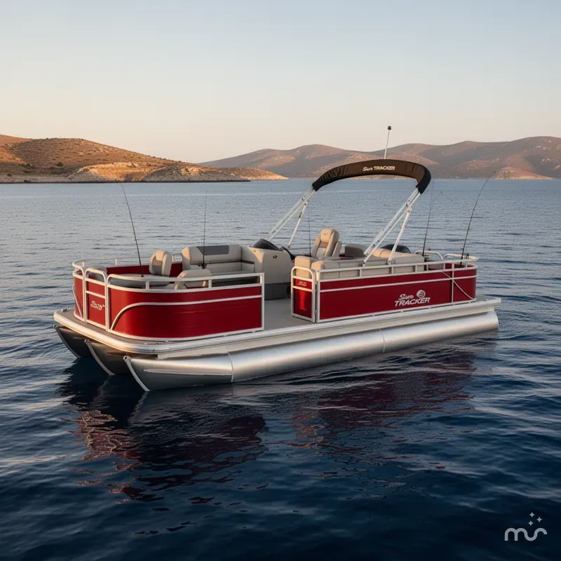 The Image of Sun Tracker Fishin' Barge 22 DLX 2026 - 0