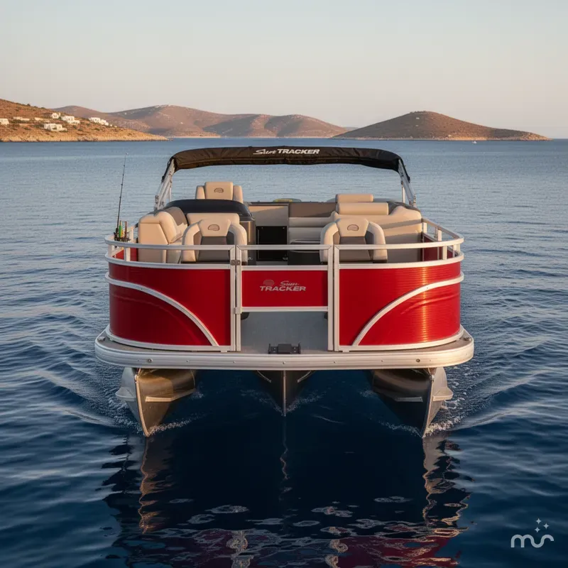 Slide: The Image of Sun Tracker Fishin' Barge 22 DLX 2026 - 1