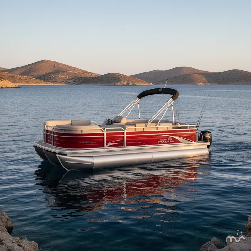 Slide: The Image of Sun Tracker Fishin' Barge 22 DLX 2026 - 4