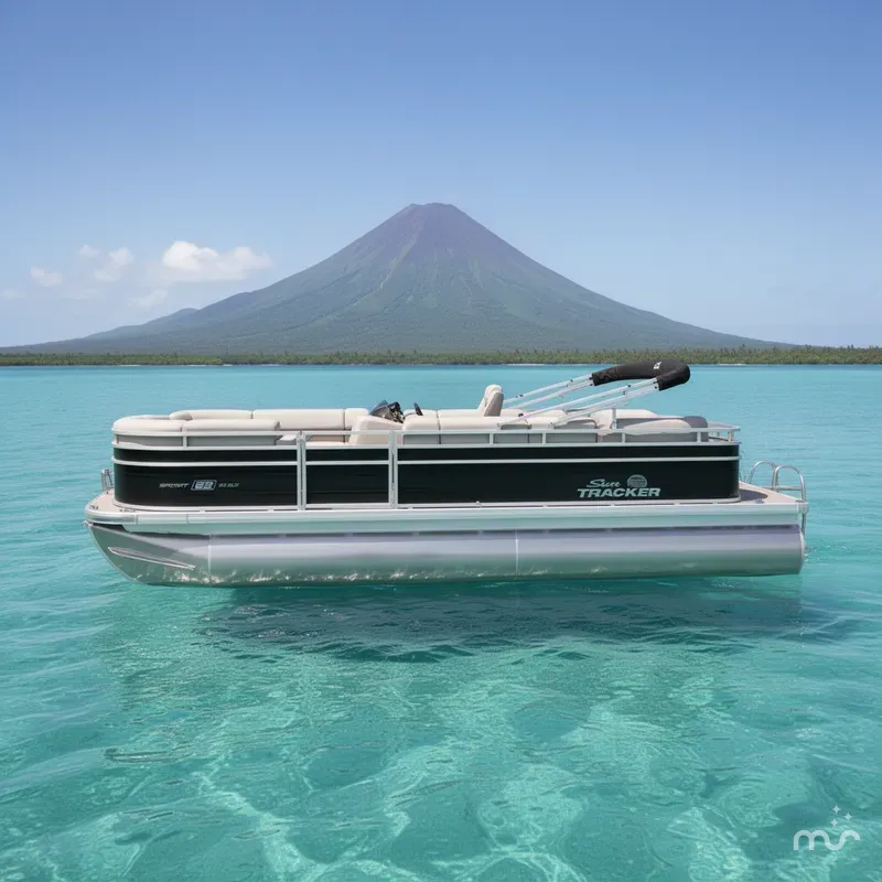 Slide: The Image of Sun Tracker SportFish 22 DLX 2026 - 2