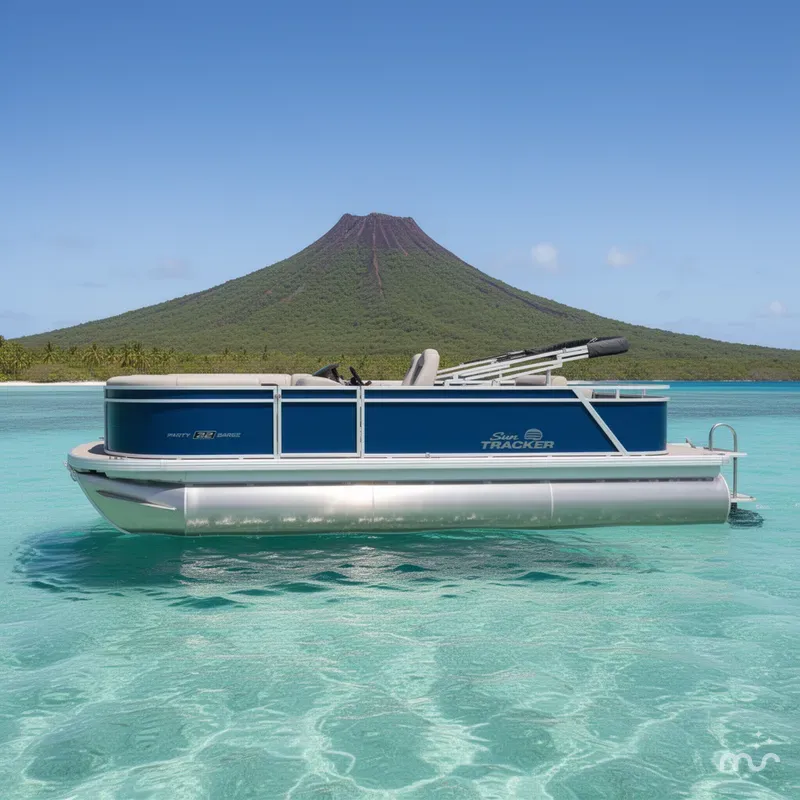 Slide: The Image of Sun Tracker Party Barge 22 RF XP3 2026 - 2