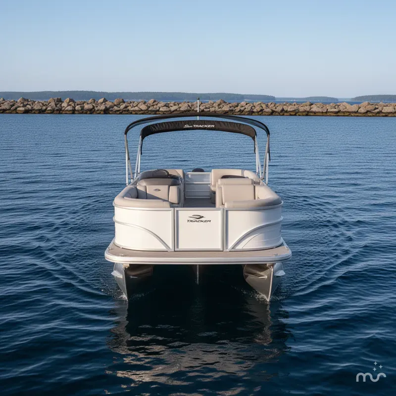 Slide: The Image of Sun Tracker Party Barge 22 XP3 2026 - 3