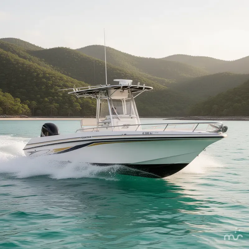 Slide: The Image of Fountain 25 Sport Fish 2000 - 4