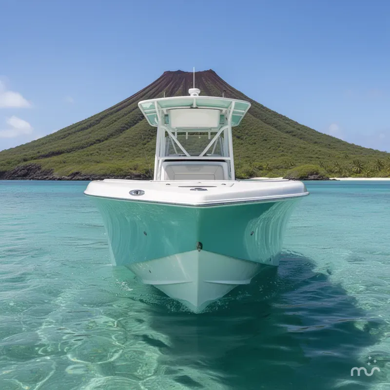 Slide: The Image of Custom Core 38 Center Console 2026 - 1