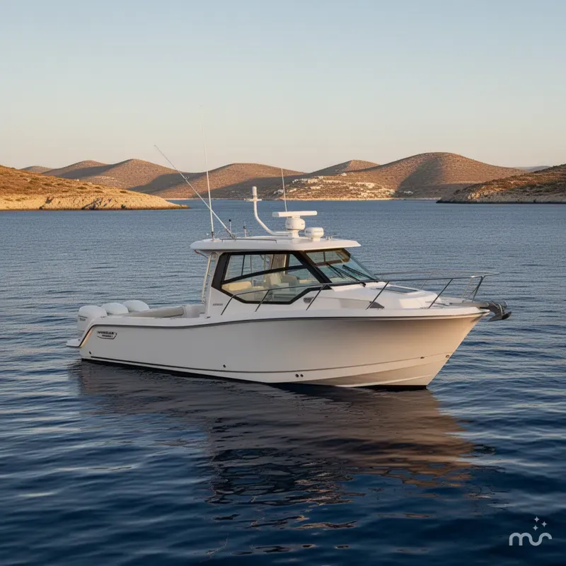 Slide: The Image of Boston Whaler 325 Conquest 2021 - 1