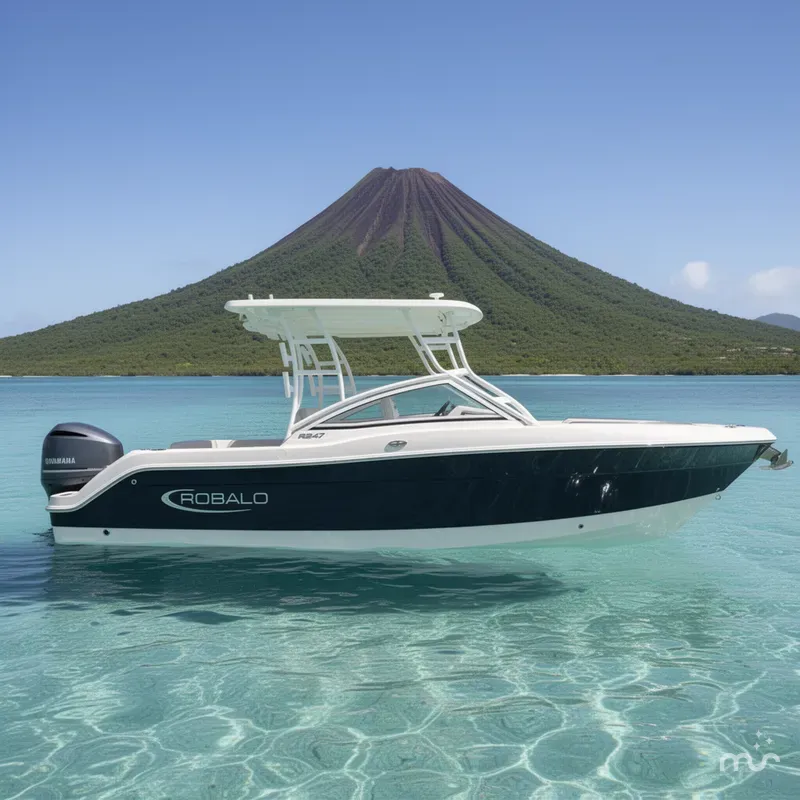 Slide: The Image of Robalo R247 Dual Console 2019 - 2