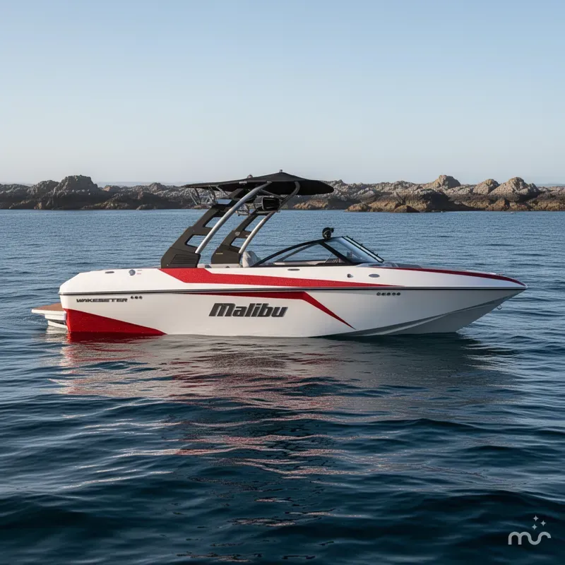 Slide: The Image of Malibu Wakesetter 21 MLX 2018 - 2