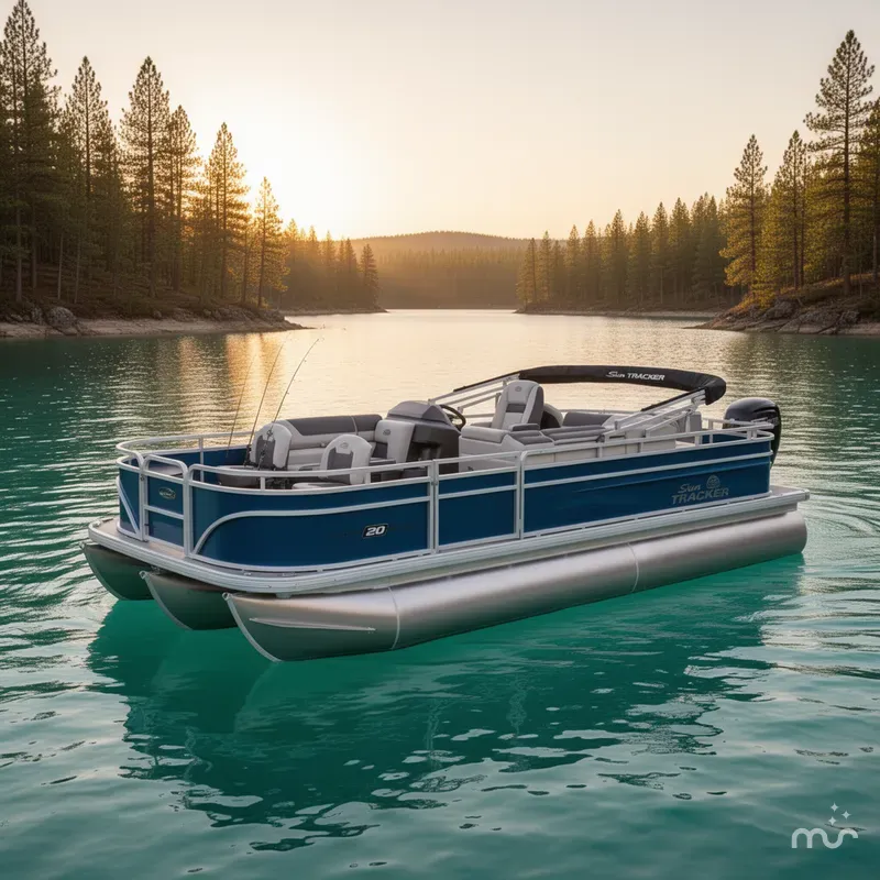 The Image of Sun Tracker Fishin' Barge 20 DLX 2022 - 0