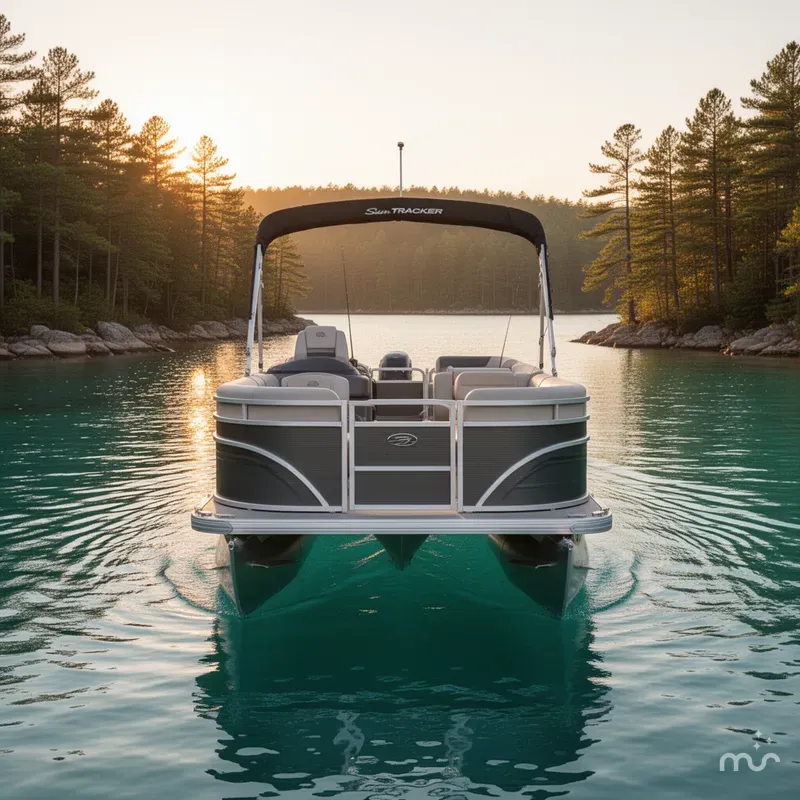 Slide: The Image of Sun Tracker Fishin' Barge 20 DLX 2022 - 3
