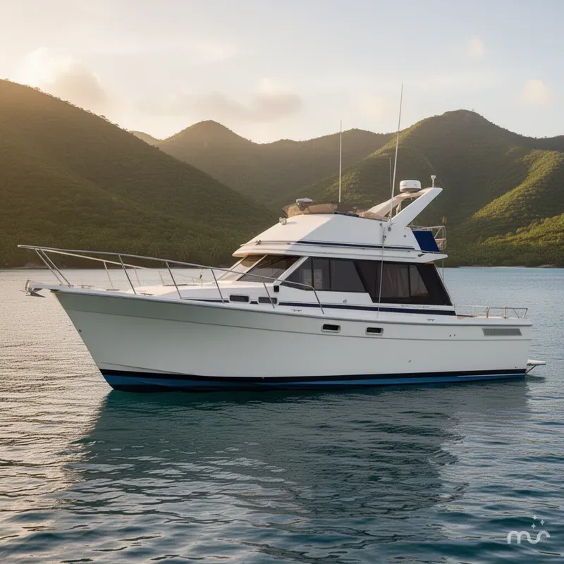 Slide: The Image of Bayliner 3270 Motoryacht 1986 - 2