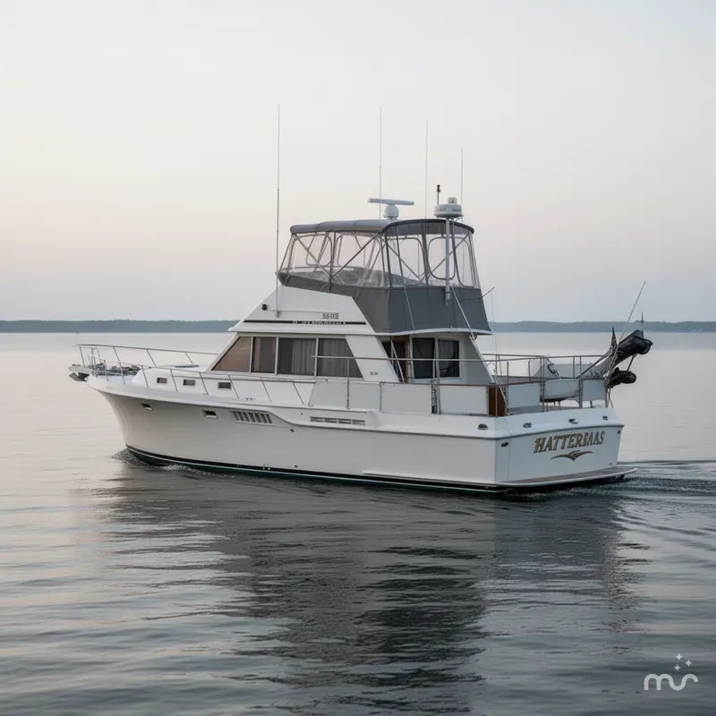 Slide: The Image of Hatteras 53 Motor Yacht 1972 - 2