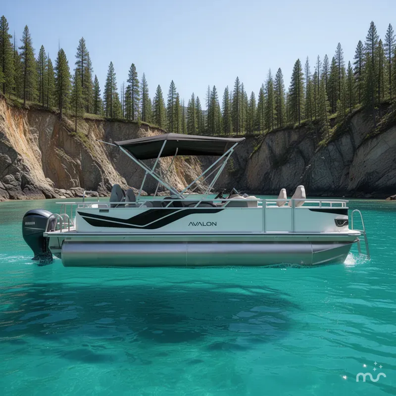 Slide: The Image of Avalon Venture 85 Quad Fish - 21' 2026 - 2