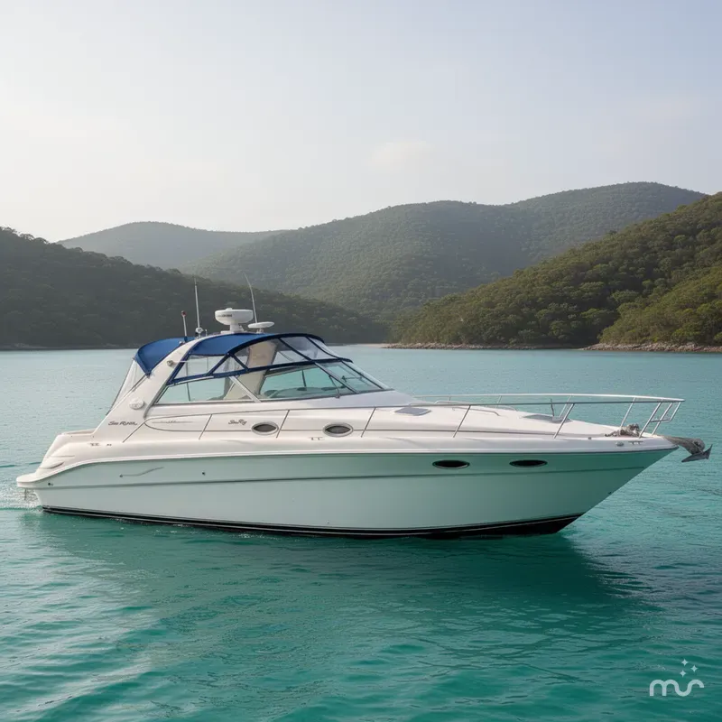 Slide: The Image of Sea Ray Sundancer 330 1995 - 2