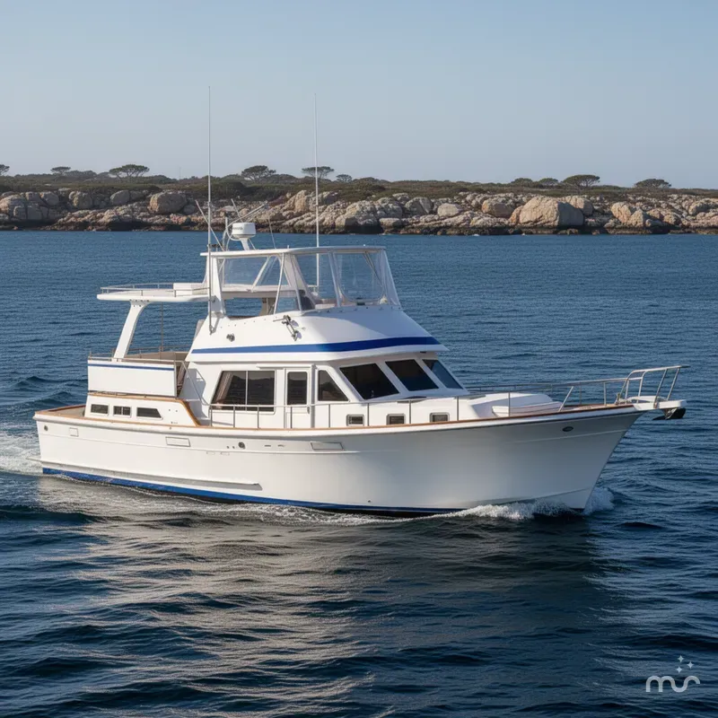 The Image of Offshore 48 Yachtfisher 1986 - 0