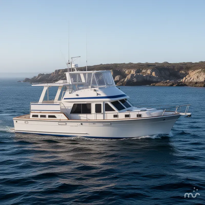 Slide: The Image of Offshore 48 Yachtfisher 1986 - 2