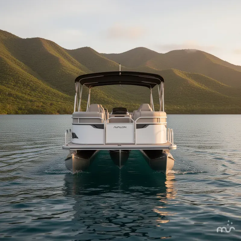 Slide: The Image of Avalon Venture 85 Rear Fish - 21' 2026 - 3