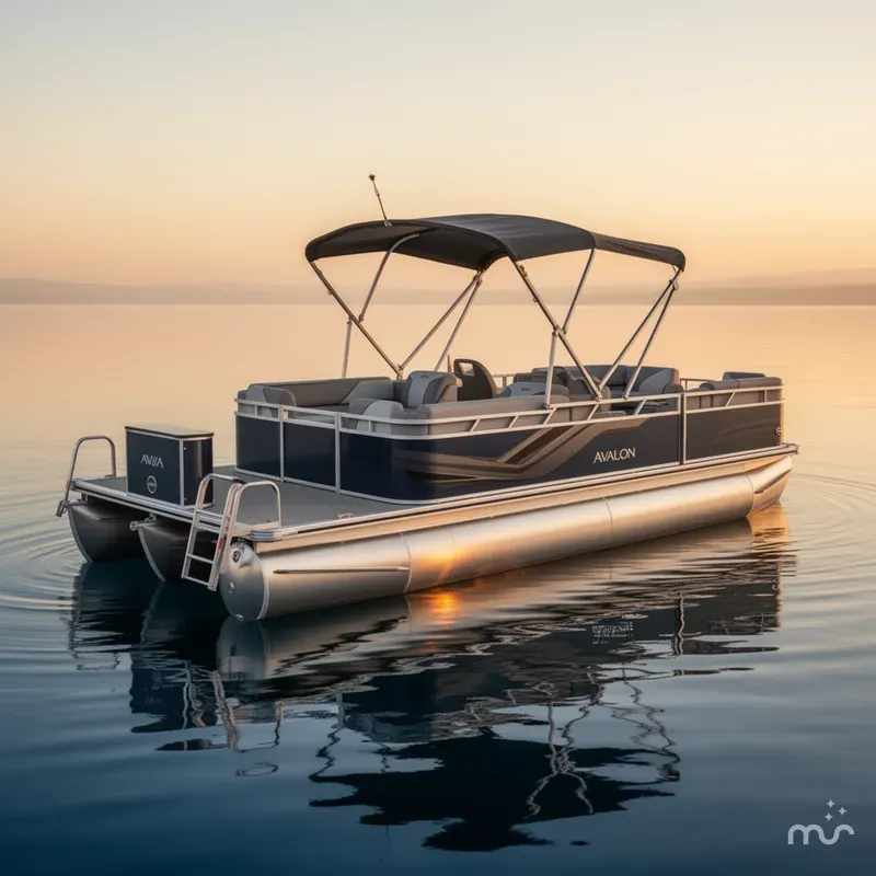 Slide: The Image of Avalon 2380 Venture Quad Lounger 2025 - 0