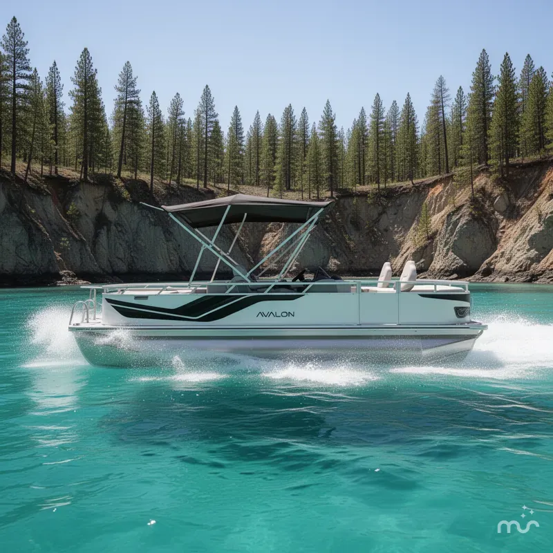 Slide: The Image of Avalon Venture 85 Quad Fish - 21' 2026 - 4