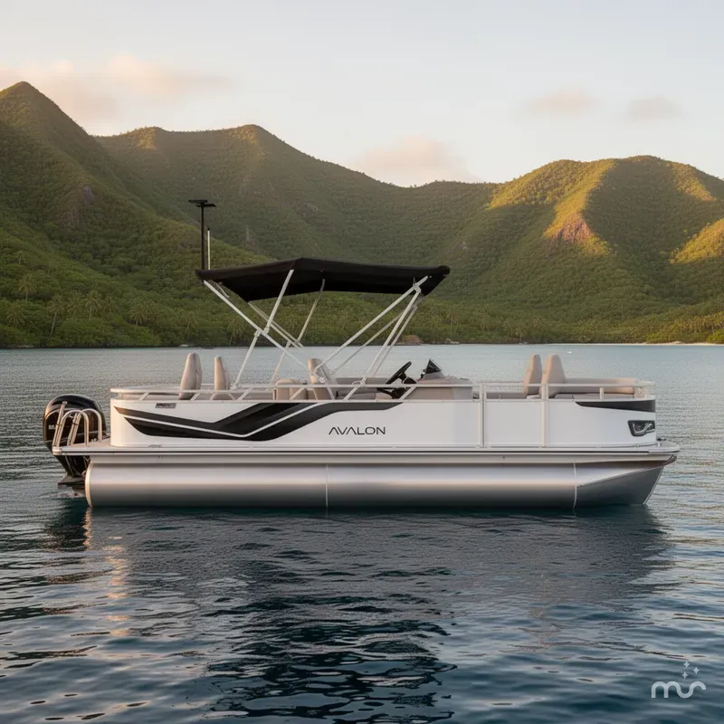 Slide: The Image of Avalon Venture 85 Rear Fish - 21' 2026 - 2
